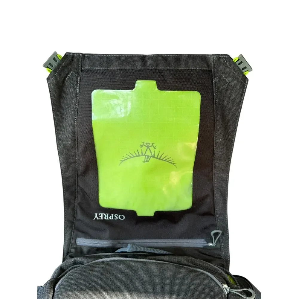 Osprey Pixel Port Backpack Laptop Tablet Port Commuter Bag Gray Daypack Hiking